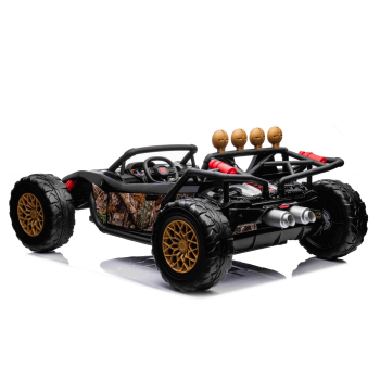 Auto Buggy Racing 5 na akumulator dla dzieci Czarny + Silniki 2x200W + Pilot + Audio LED + Wolny Start